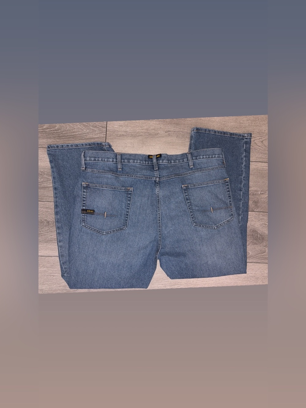 Ariat Men’s Jeans Size 42x30 M4 Rebar Relaxed Boot Work Jeans - Picture 9 of 11